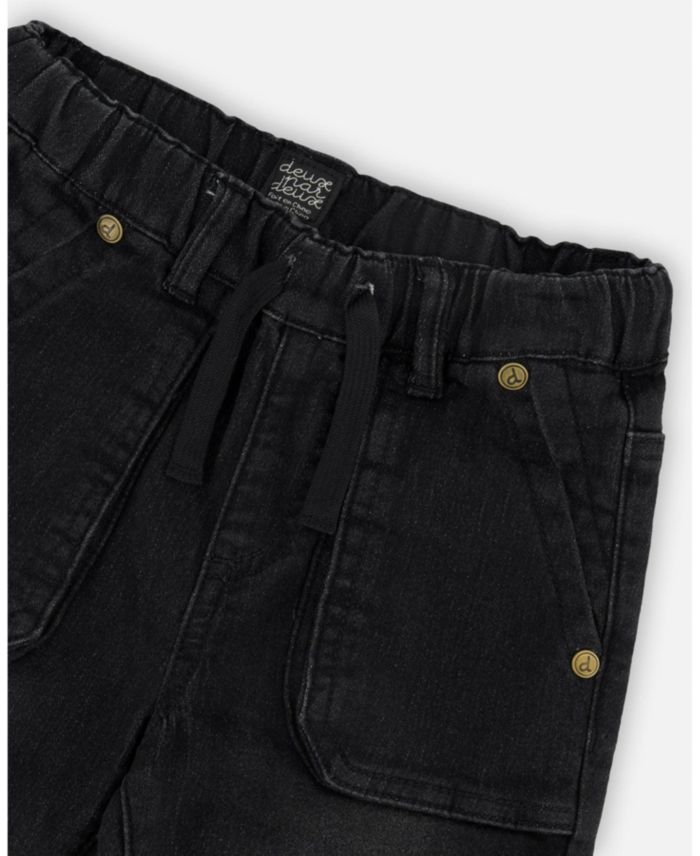 Boys' French Terry Denim Jogger Pant Jeans - Baby