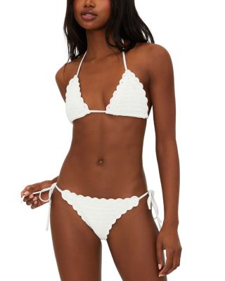 Winona Crochet Triangle Bikini Top