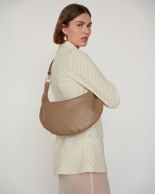 3-in-1 Convertible Hobo Crescent Ring Bag