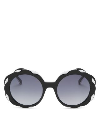 Vivi Round Sunglasses, 54mm