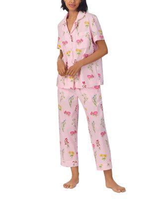 Cropped Pajama Set