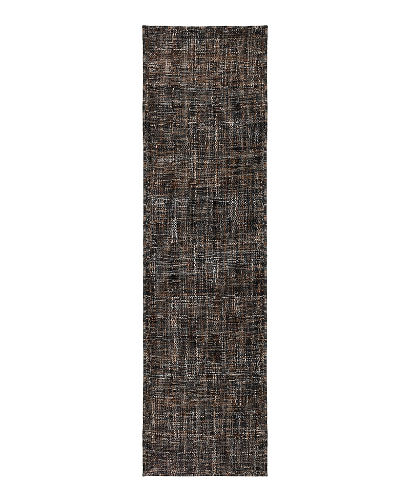 Dalyn Rug Company Dalyn Abruzzo Az1 Runner Area Rug, 2'3 X 7'6 In Black