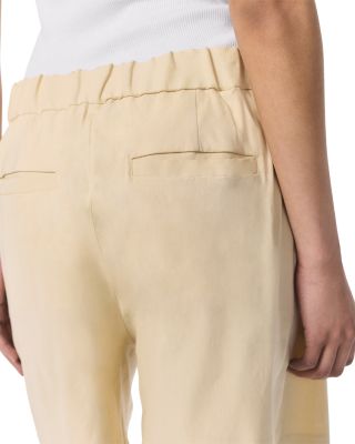Leona Pleat Front Long Shorts