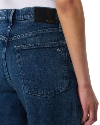 Andi High Rise Ankle Wide Leg Jeans in Adeline