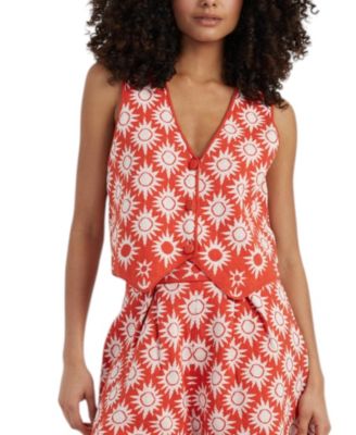 Chinti & Parker - Women's Laura Whitmore Sunflower Waistcoat