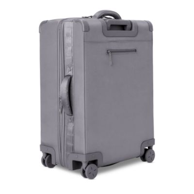Sydney 25" Checked Rolling Suitcase, Ash