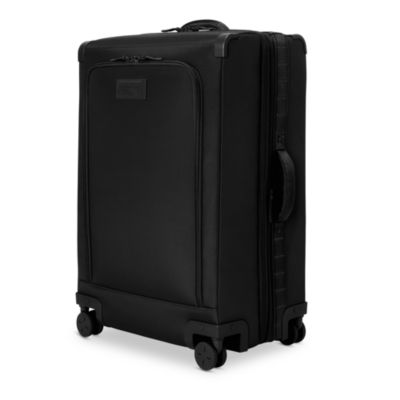 Sydney 28.5" Checked Rolling Suitcase, Onyx