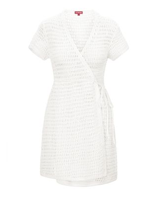Spritz Wrap Dress Swim Cover-Up
