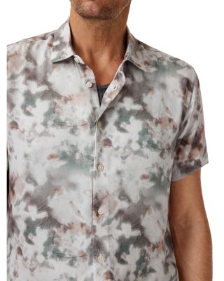 Sean Regular Fit Twine Print Short Sleeve Shirt