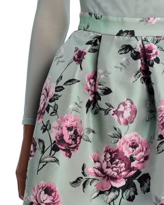 Chara Pleated Skirt Party Dress