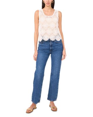 Crochet Open Weave Top
