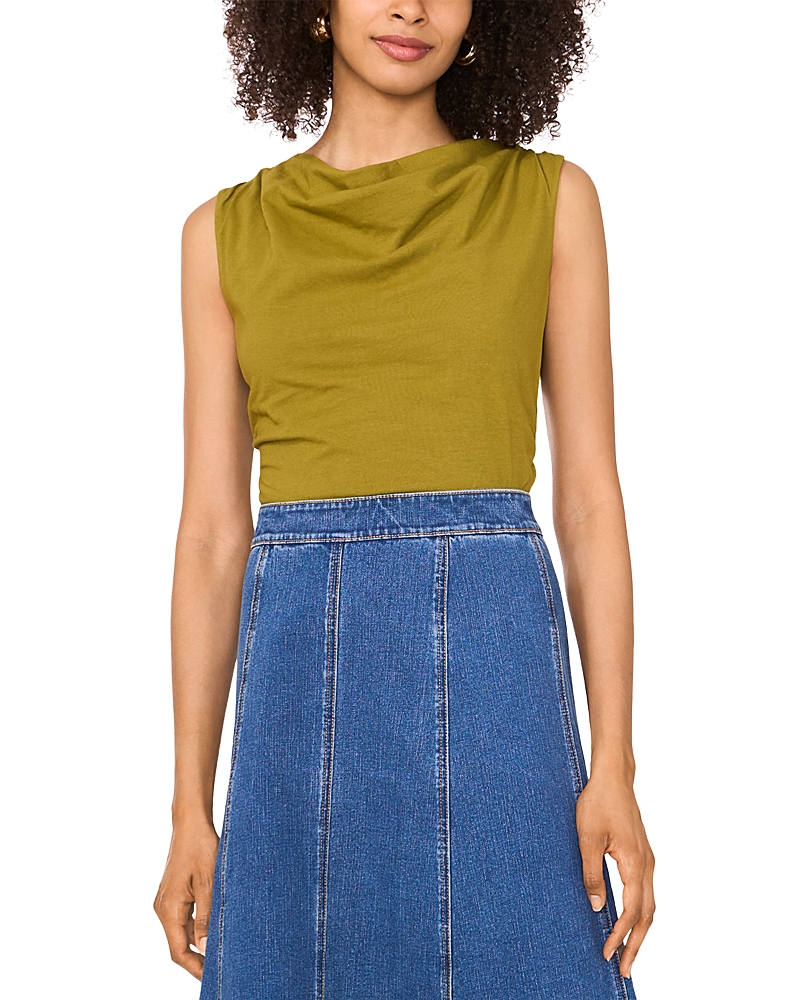 1.state Boat Neck Ruched Top