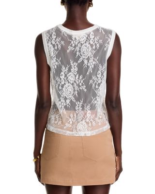 Brax Lace Muscle Tank Top