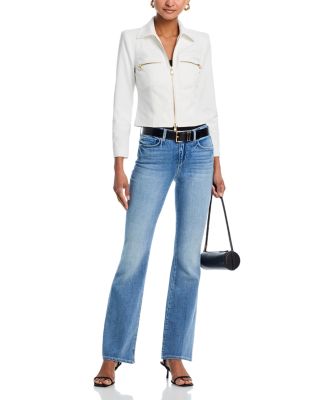 Cara Low Rise Bootcut Jeans in Ibarra