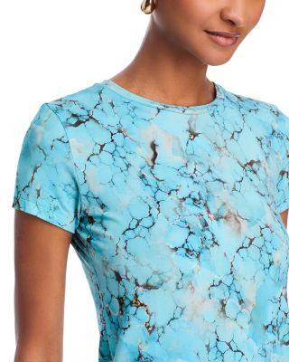 Ressi Turquoise Stone Crewneck Tee