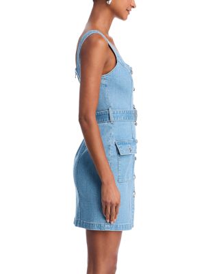 Midy Button Front Tank Dress