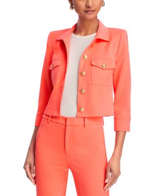 Kumi Crop Jacket & Ketra Baby Bootcut Pants