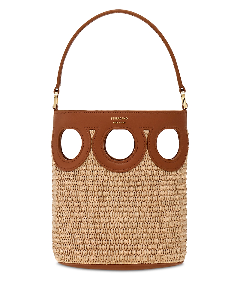 Ferragamo Gancini Mini Bucket Bag