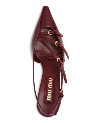 Women's Pointed Toe Slingback Sandals