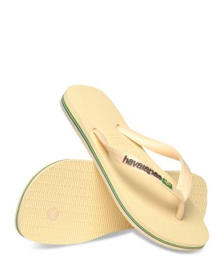 Women's Brazil Logo Flip Flop Sandals