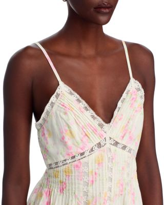 Docila Lace Trim Dress