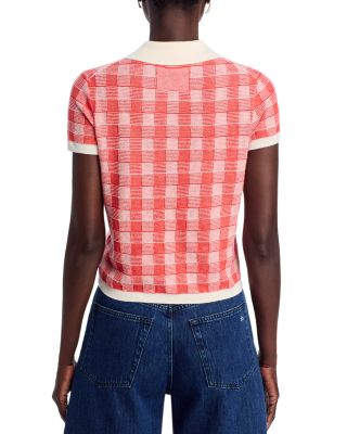 Gingham Polo Shirt