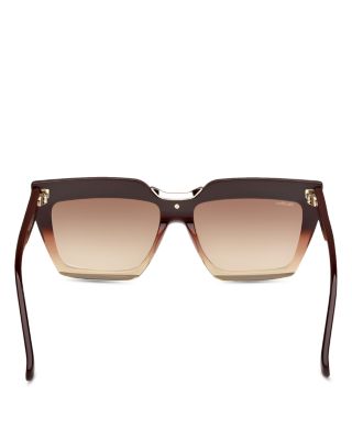 Spark Rectangle Sunglasses, 56mm