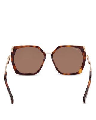 Miller Geometric Sunglasses, 56mm