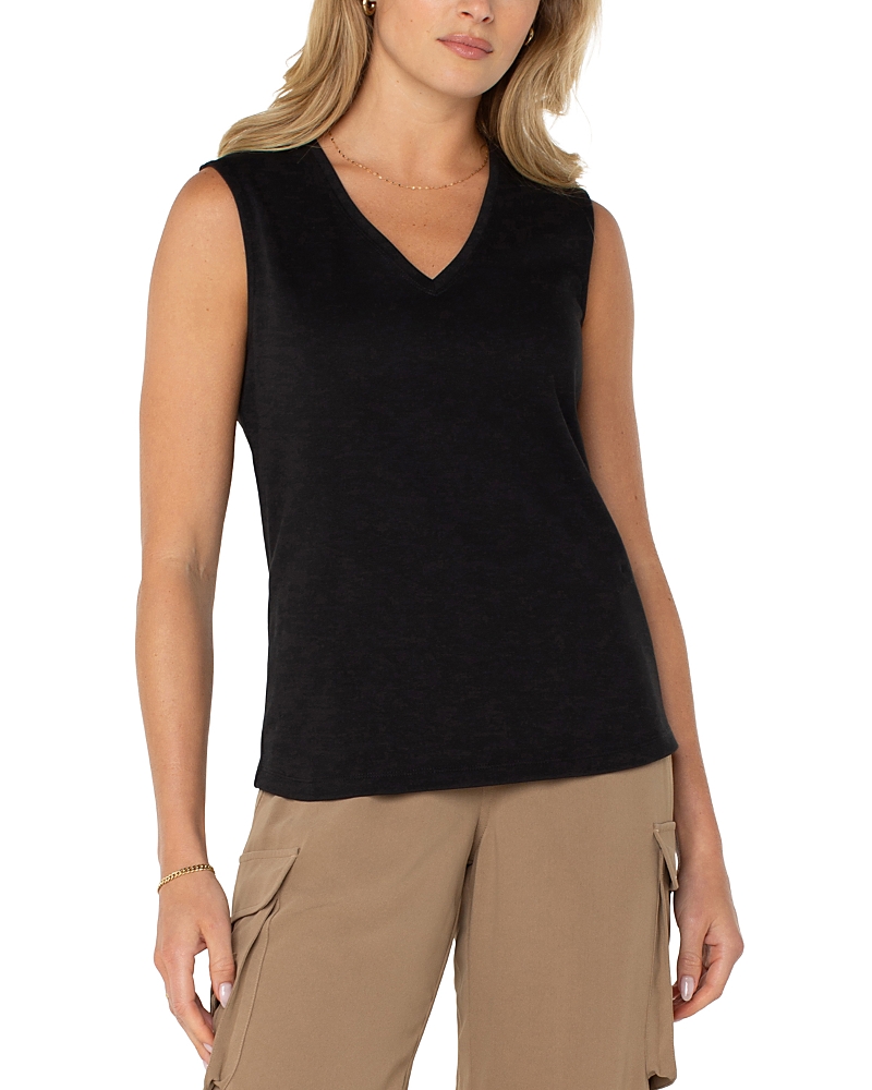Liverpool Los Angeles Sleeveless V Neck Top