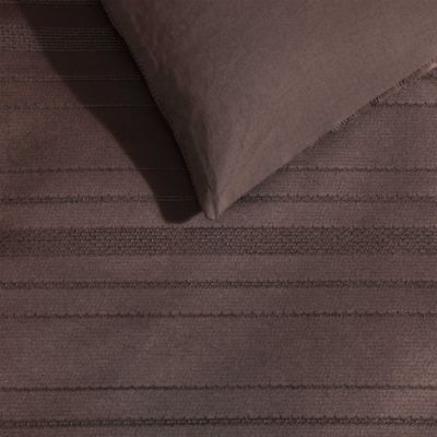 Illusion Lines 3 Piece Duvet Cover Set, King