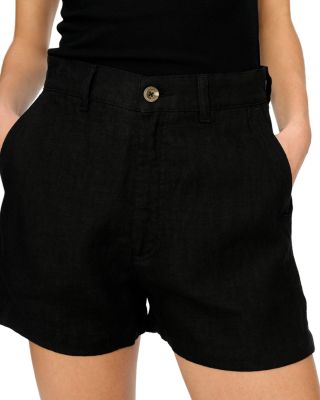 Taylor Linen High Rise Shorts