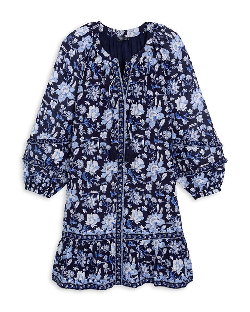 Shop Vineyard Vines Vineyard Tile Print Shirt Dress