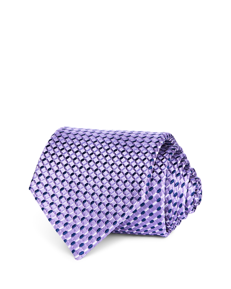 The Men's Store At Bloomingdale's Woven Dash Tie - Exclusive In Purple