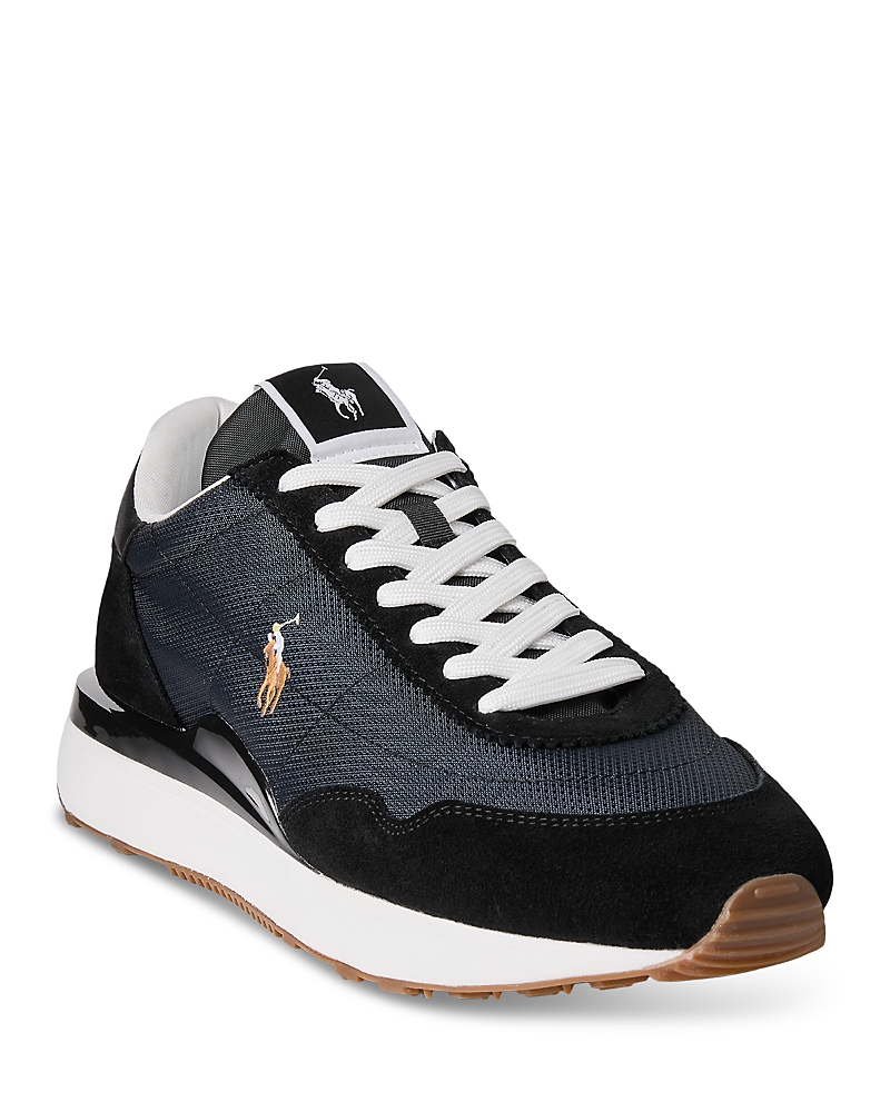 Polo Ralph Lauren Train 89 Suede Paneled Sneaker