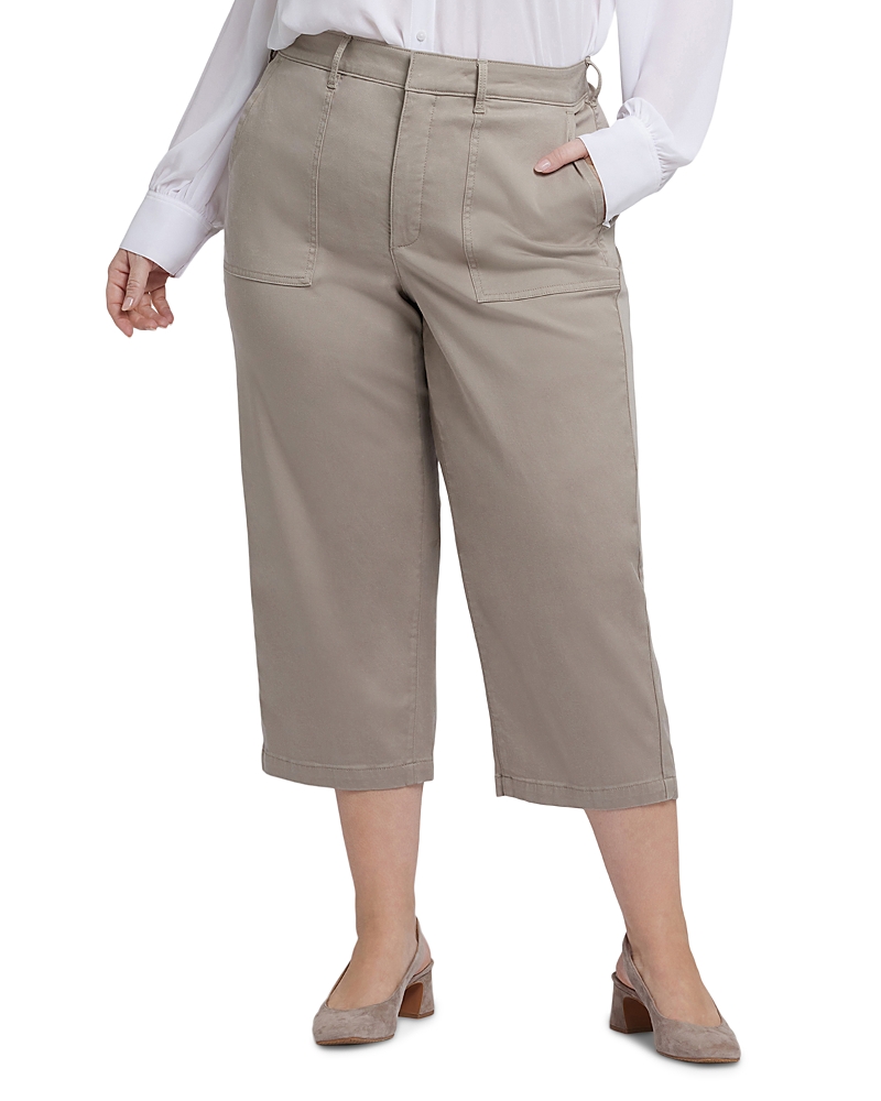 NYDJ PLUS STRETCH TWILL UTILITY PANTS