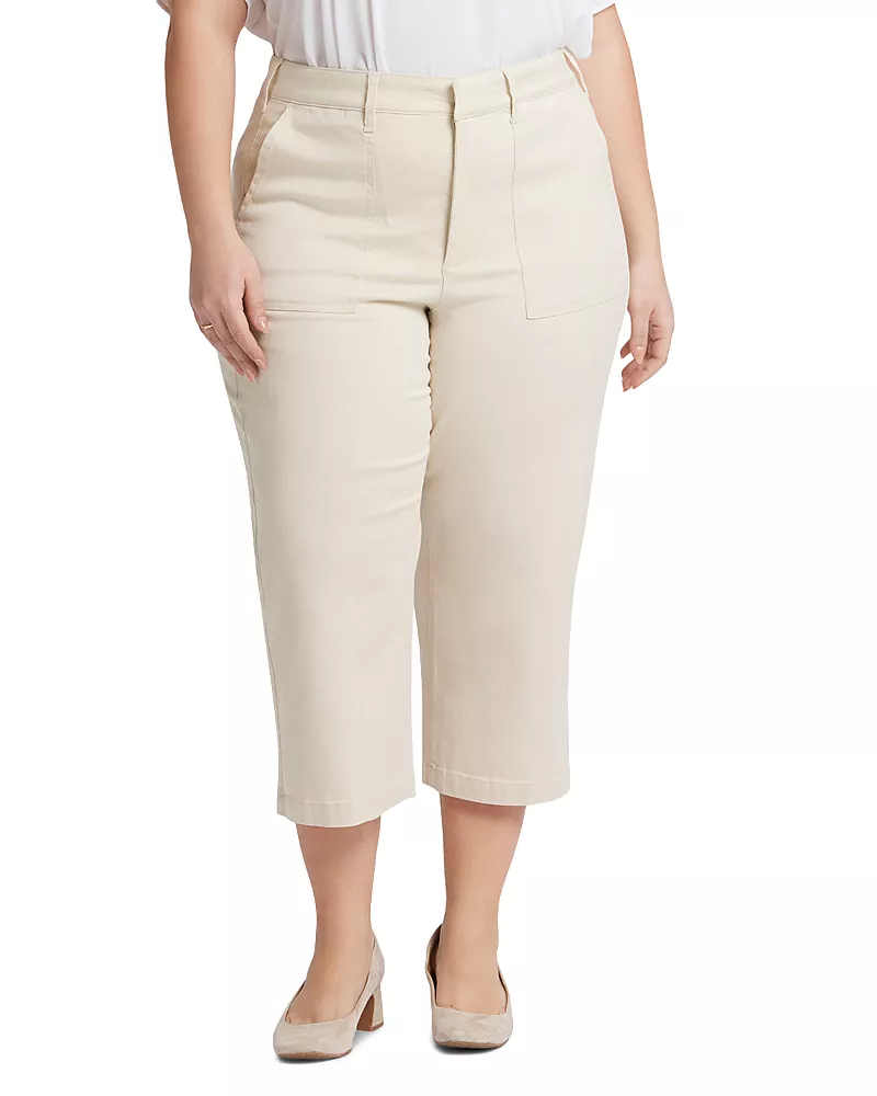 Nydj Plus Stretch Twill Utility Pants