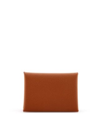 Pre-Owned HERMÈS - Calvi Duo Card Holder Epsom