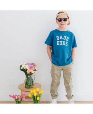 Boys' Dad's Dude Short Sleeve T-Shirt - Baby, Little Kid