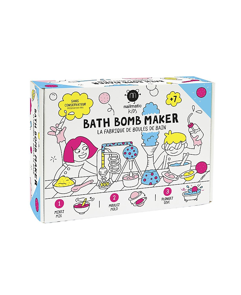 Nailmatic Diy Bath Bomb Maker 7-15 - Ages 5-7
