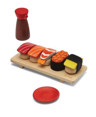 PlanToys - Unisex 8 Piece Sushi Set Toy - Ages 3 Years+