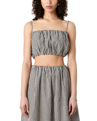FRENCH CONNECTION - Gingham Crop Top