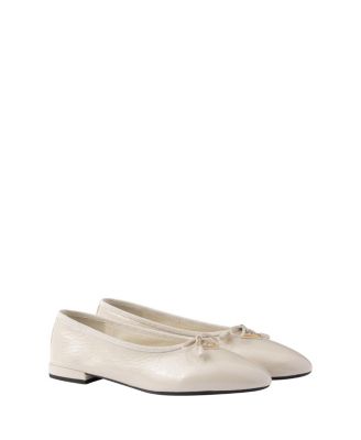 Prada - Women's Naplak Patent Leather Ballerinas