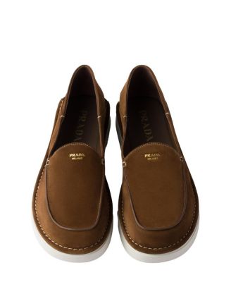 Men's Suede Slip-On Loafers