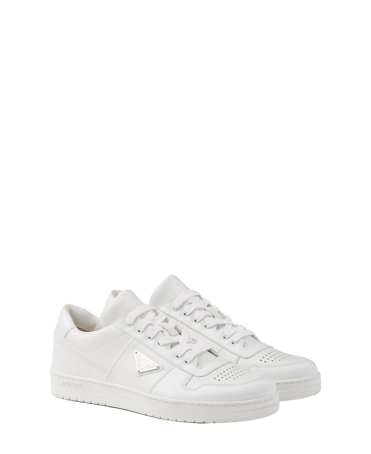 Prada Men's Downtown Leather Sneakers