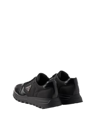  Men's Prax 01 Re-Nylon And Brushed Leather Sneakers