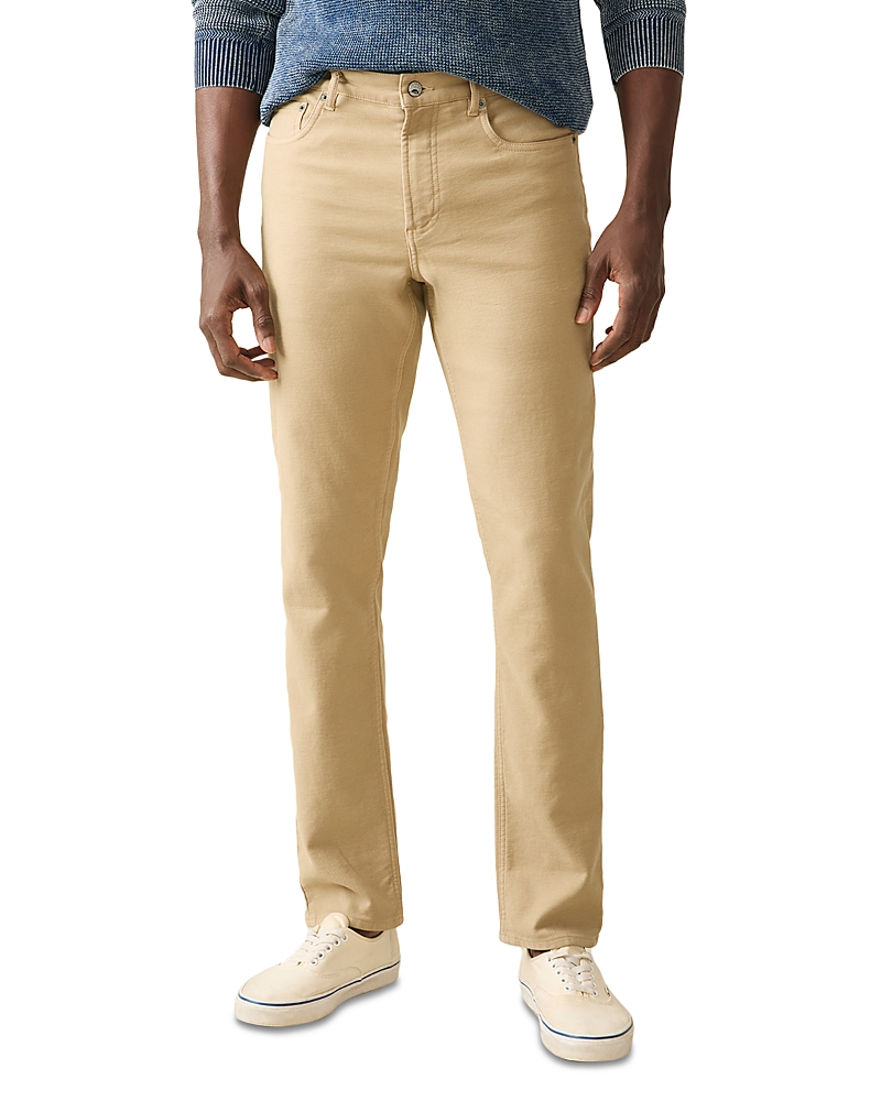 Faherty Stretch Terry Slim Fit Pants