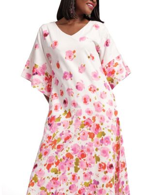 Fin and Tonic Maxi Dress Pocket Full of Posies