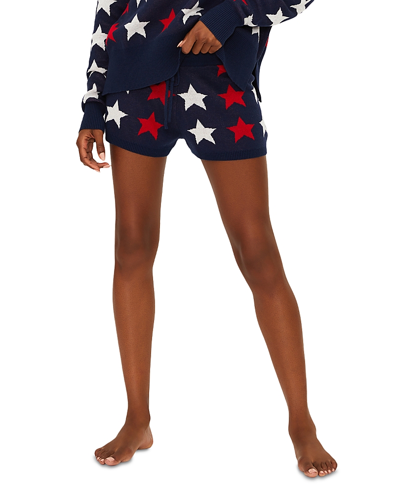 Beach Riot Callie Star Oversized Crew-neck Sweater