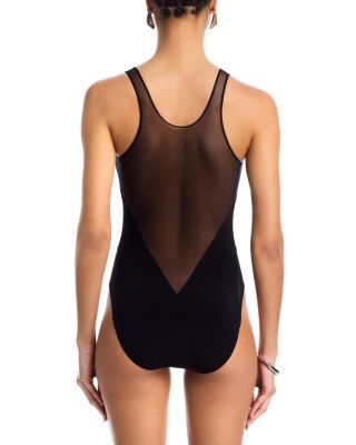 Racer Mesh Mio One Piece Swimsuit