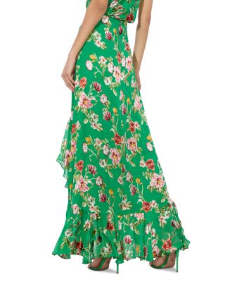 Soraya Faux Wrap Skirt